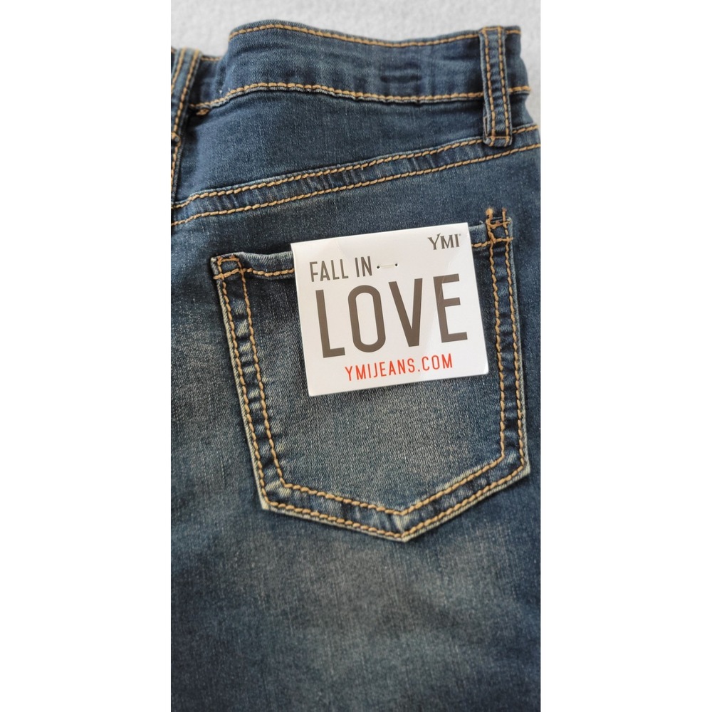 YMI Junior jeans, skater jeans, wide legs, 11/30 high rise, NWT - Picture 11 of 15